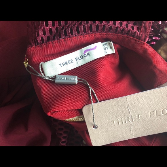 ❌SOLD❌NWT Three Floor Fringe Belief Dress - Picture 8 of 8